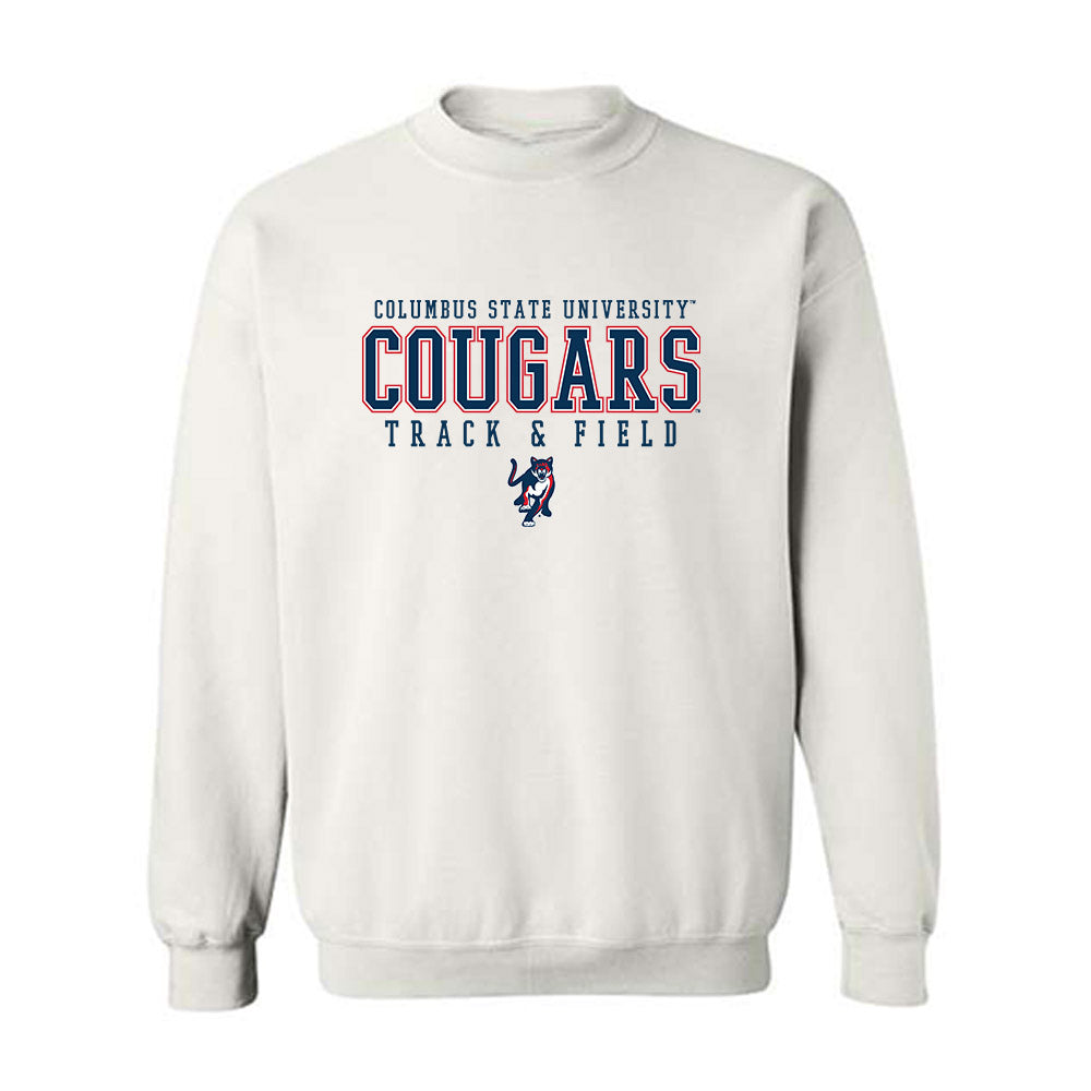 Columbus State - NCAA Men's Track & Field : Isaiah Biwott - Crewneck Sweatshirt-0