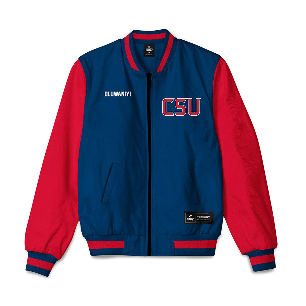 Columbus State - NCAA Men's Track & Field : Enoch Oluwaniyi - Bomber Jacket-0