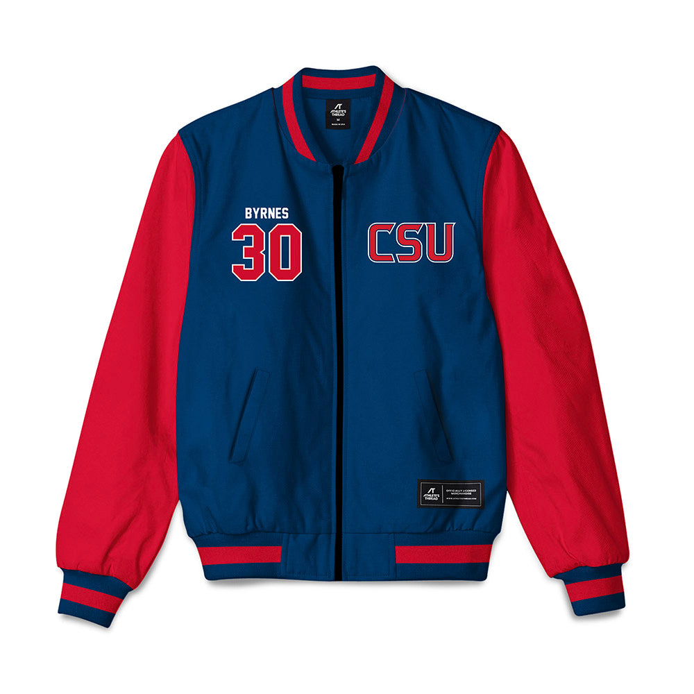 Columbus State - NCAA Men's Basketball : Davis Byrnes - Bomber Jacket-0
