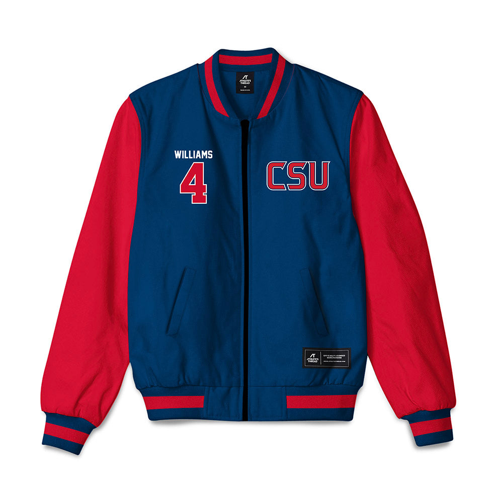 Columbus State - NCAA Women's Basketball : Nekaya Williams - Bomber Jacket-0