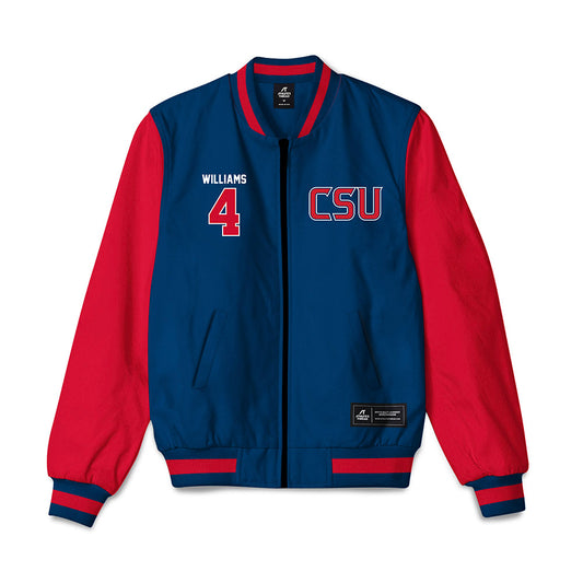 Columbus State - NCAA Women's Basketball : Nekaya Williams - Bomber Jacket-0
