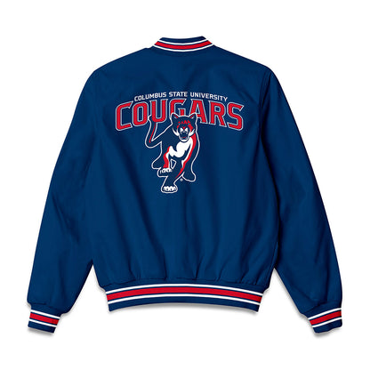 Columbus State - NCAA Men's Basketball : Demetrius Gibson - Bomber Jacket-1