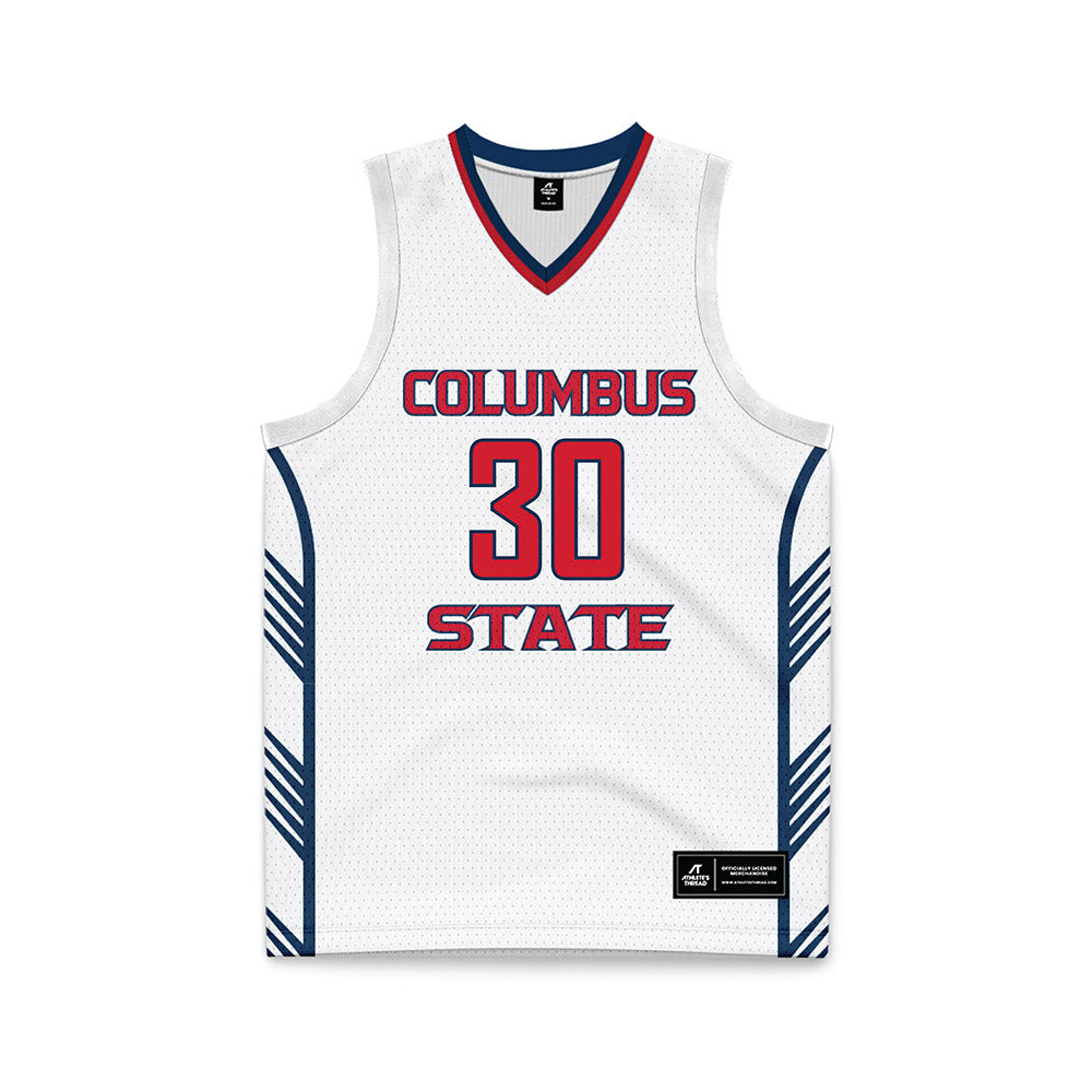 Columbus State - NCAA Men's Basketball : Davis Byrnes - Basketball Jersey-0