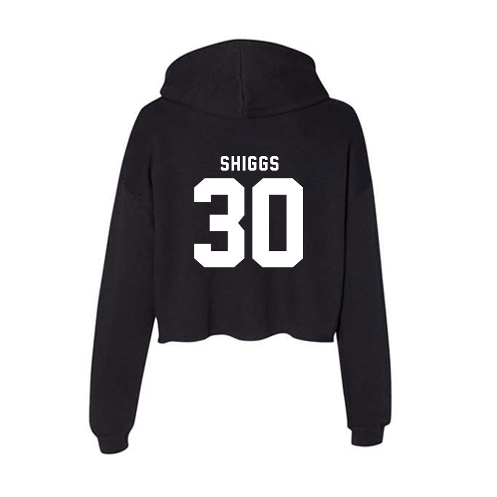 Nebraska - NCAA Football : Jasin Shiggs - Women's Crop Fleece Hoodie-1