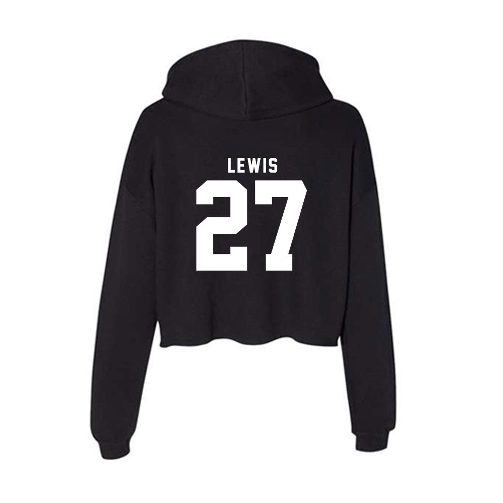 Nebraska - NCAA Women's Soccer : Nathalie Lewis - Women's Crop Fleece Hoodie-1