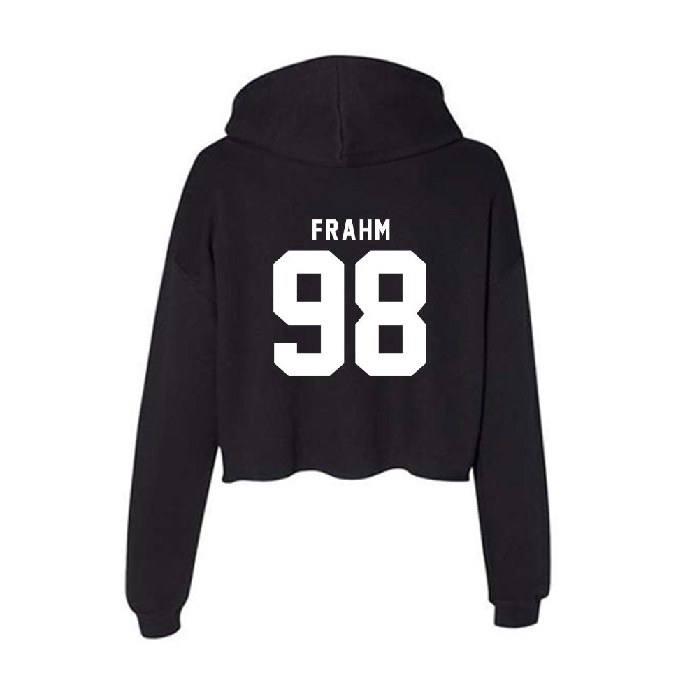 Nebraska - NCAA Softball : Jordyn Frahm - Women's Crop Fleece Hoodie-1