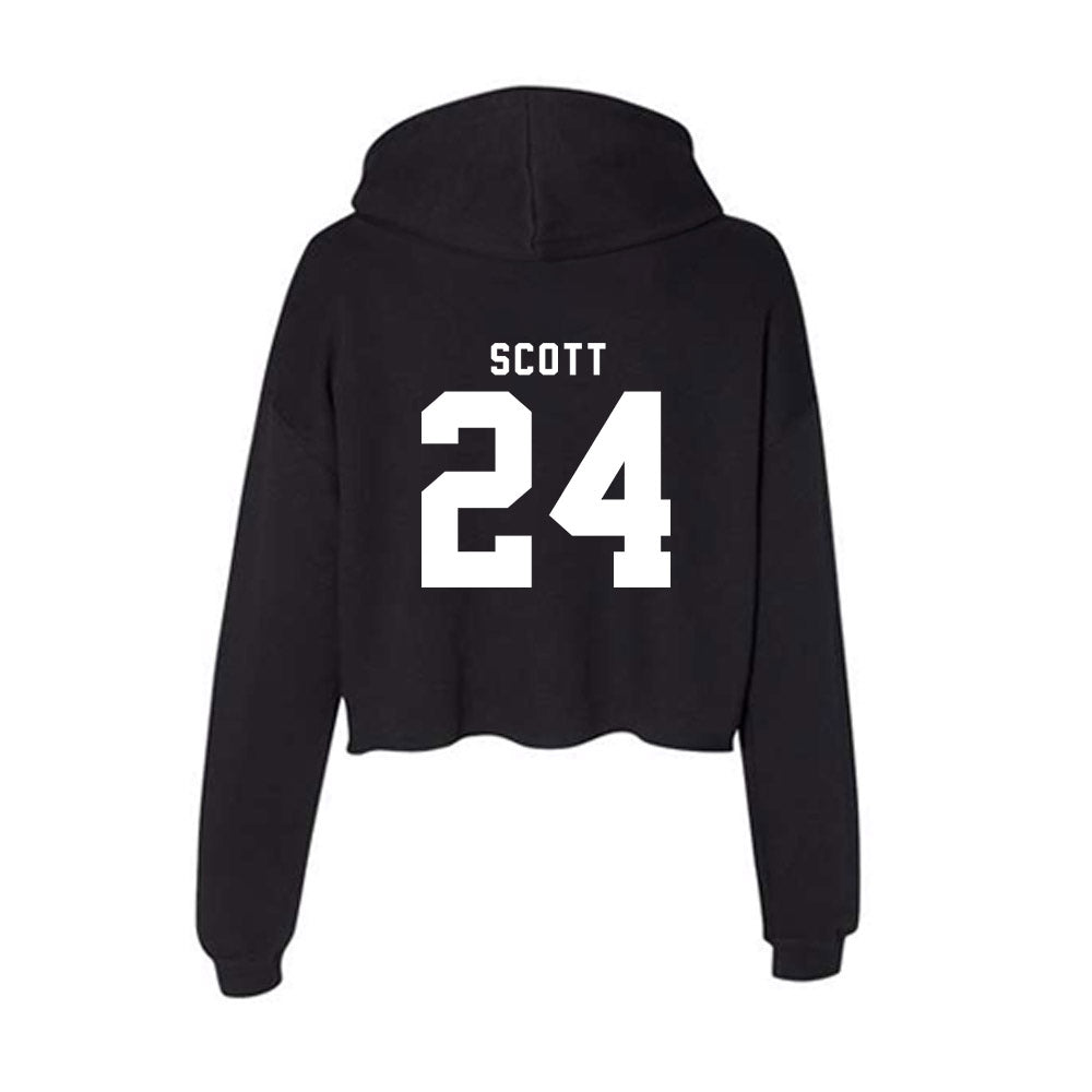 Nebraska - NCAA Football : Nalin Scott - Women's Crop Fleece Hoodie-1