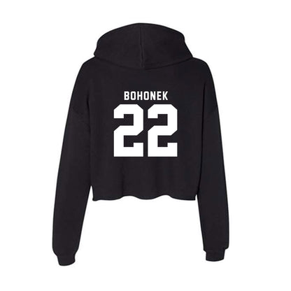 Nebraska - NCAA Women's Soccer : Carson Bohonek - Women's Crop Fleece Hoodie-1