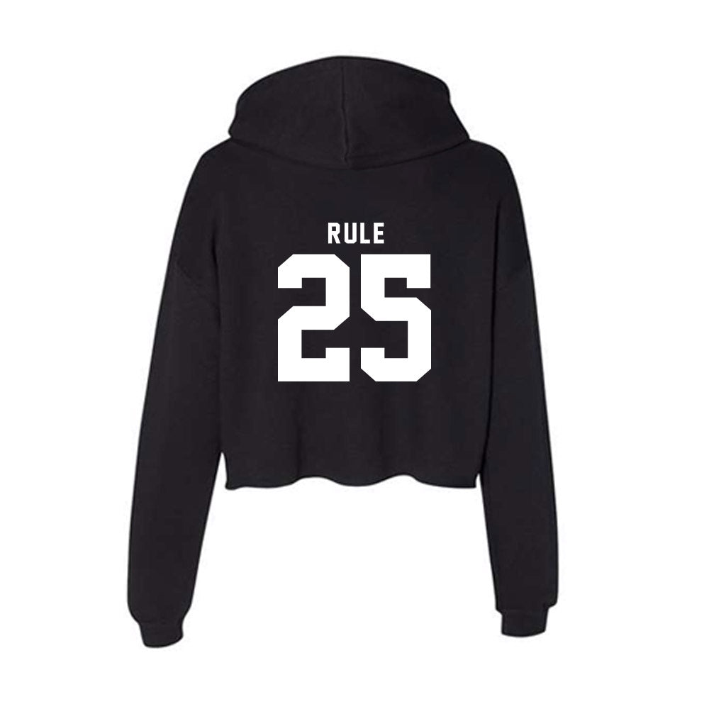 Nebraska - NCAA Football : Jamal Rule - Women's Crop Fleece Hooded Sweatshirt-1