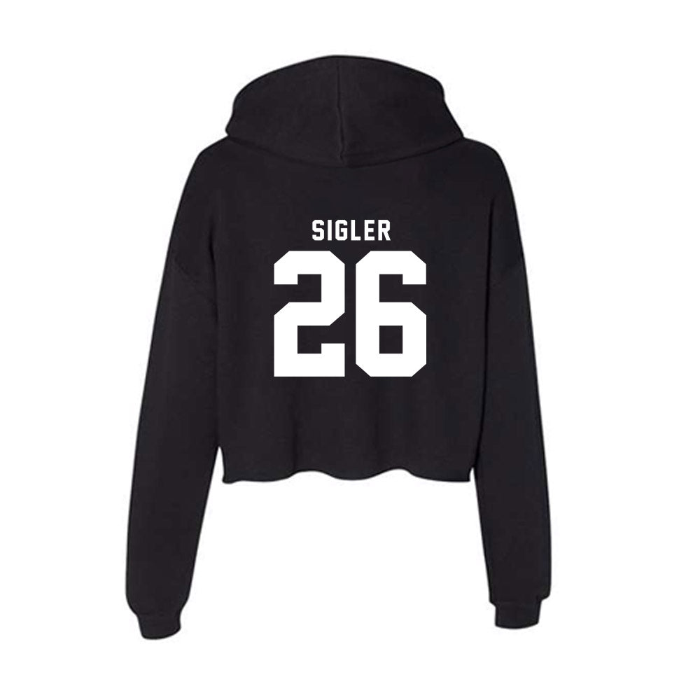 Nebraska - NCAA Women's Volleyball : Teraya Sigler - Women's Crop Fleece Hoodie-1