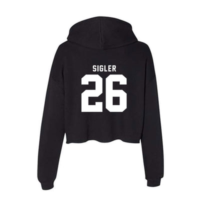 Nebraska - NCAA Women's Volleyball : Teraya Sigler - Women's Crop Fleece Hoodie-1