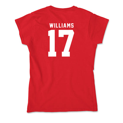 Nebraska - NCAA Women's Volleyball : Keoni Williams - Soft Style Women’s T-Shirt-1