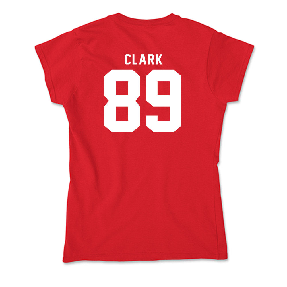 Nebraska - NCAA Football : Quinn Clark - Soft Style Women’s T-Shirt-1