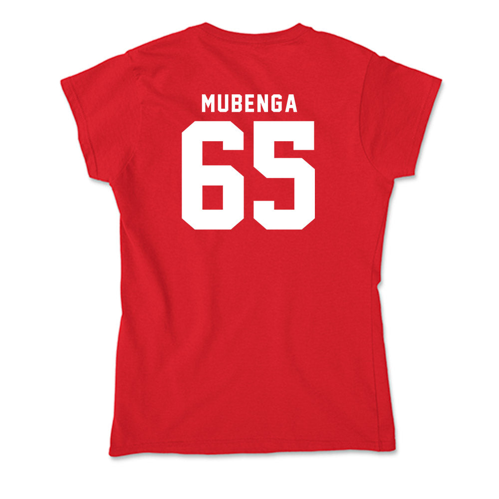 Nebraska - NCAA Football : Paul Mubenga - Soft Style Women’s T-Shirt-1
