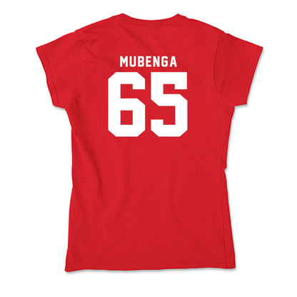 Nebraska - NCAA Football : Paul Mubenga - Soft Style Women’s T-Shirt-1
