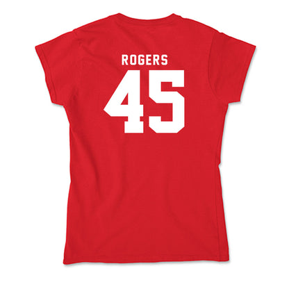 Nebraska - NCAA Football : Dylan Rogers - Soft Style Women’s T-Shirt-1