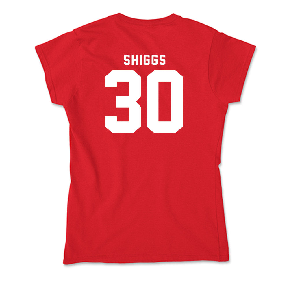 Nebraska - NCAA Football : Jasin Shiggs - Soft Style Women’s T-Shirt-1