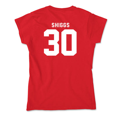 Nebraska - NCAA Football : Jasin Shiggs - Soft Style Women’s T-Shirt-1
