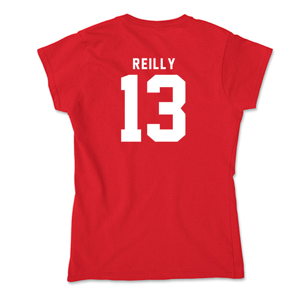 Nebraska - NCAA Women's Volleyball : Bergen Reilly - Soft Style Women’s T-Shirt-1