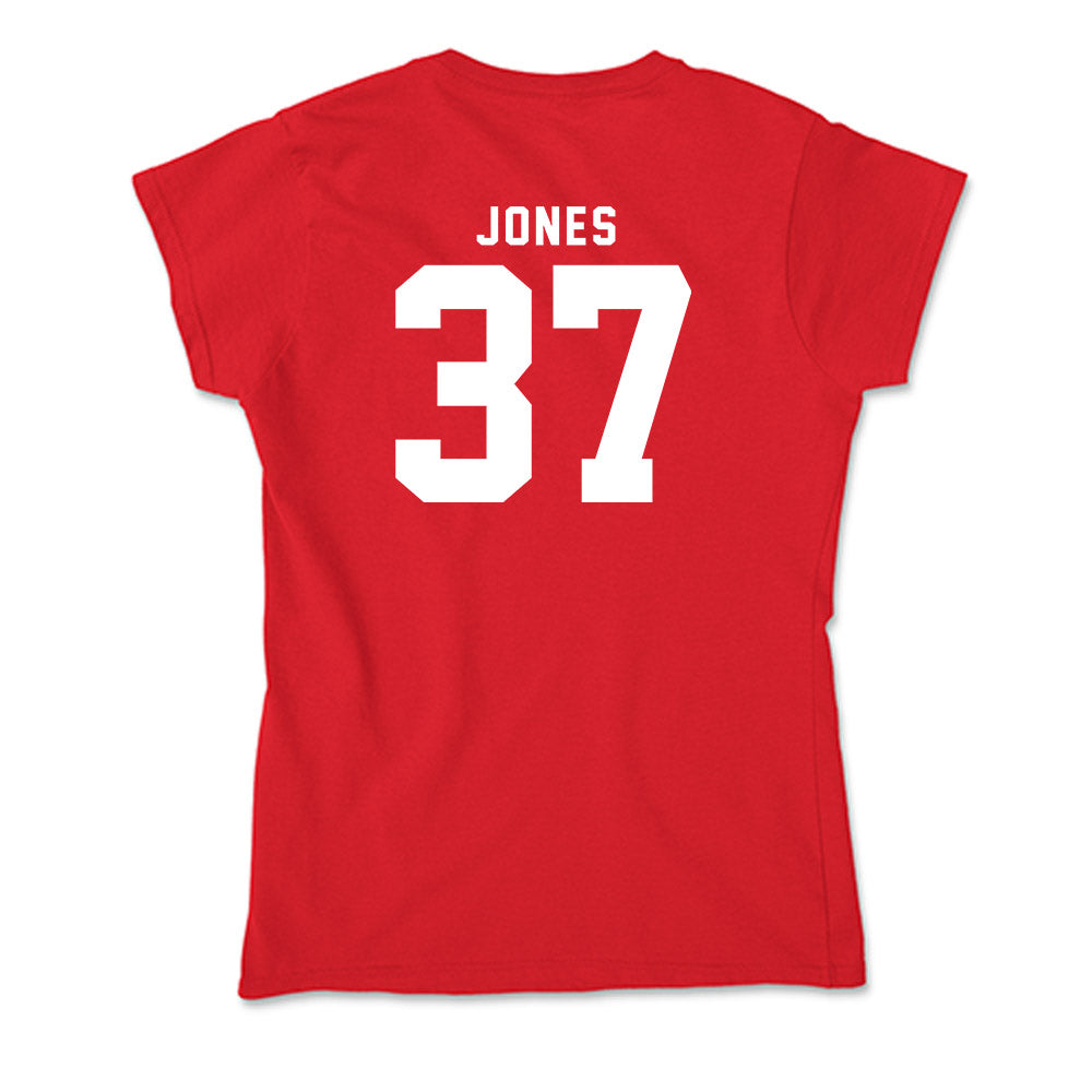 Nebraska - NCAA Football : Donovan Jones - Soft Style Women’s T-Shirt-1