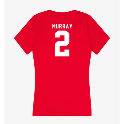Nebraska - NCAA Women's Volleyball : Harper Murray - Women's V-Neck T-Shirt-1