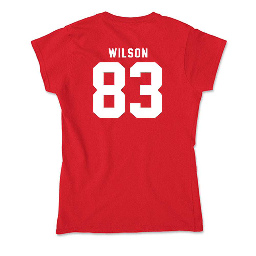 Nebraska - NCAA Football : Archie Wilson - Classic Shersey Soft Style Women’s T-Shirt-1