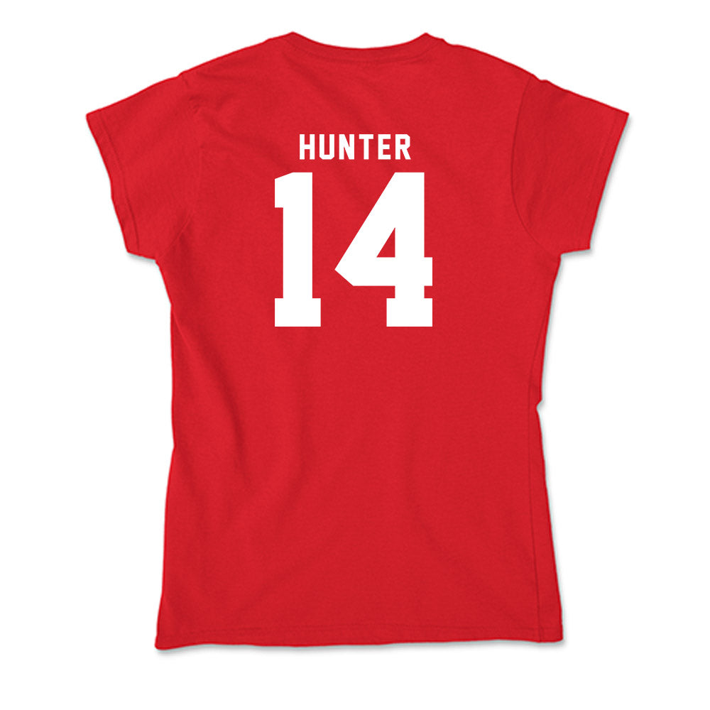 Nebraska - NCAA Women's Volleyball : Ryan Hunter - Soft Style Women’s T-Shirt-1