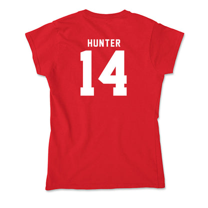 Nebraska - NCAA Women's Volleyball : Ryan Hunter - Soft Style Women’s T-Shirt-1