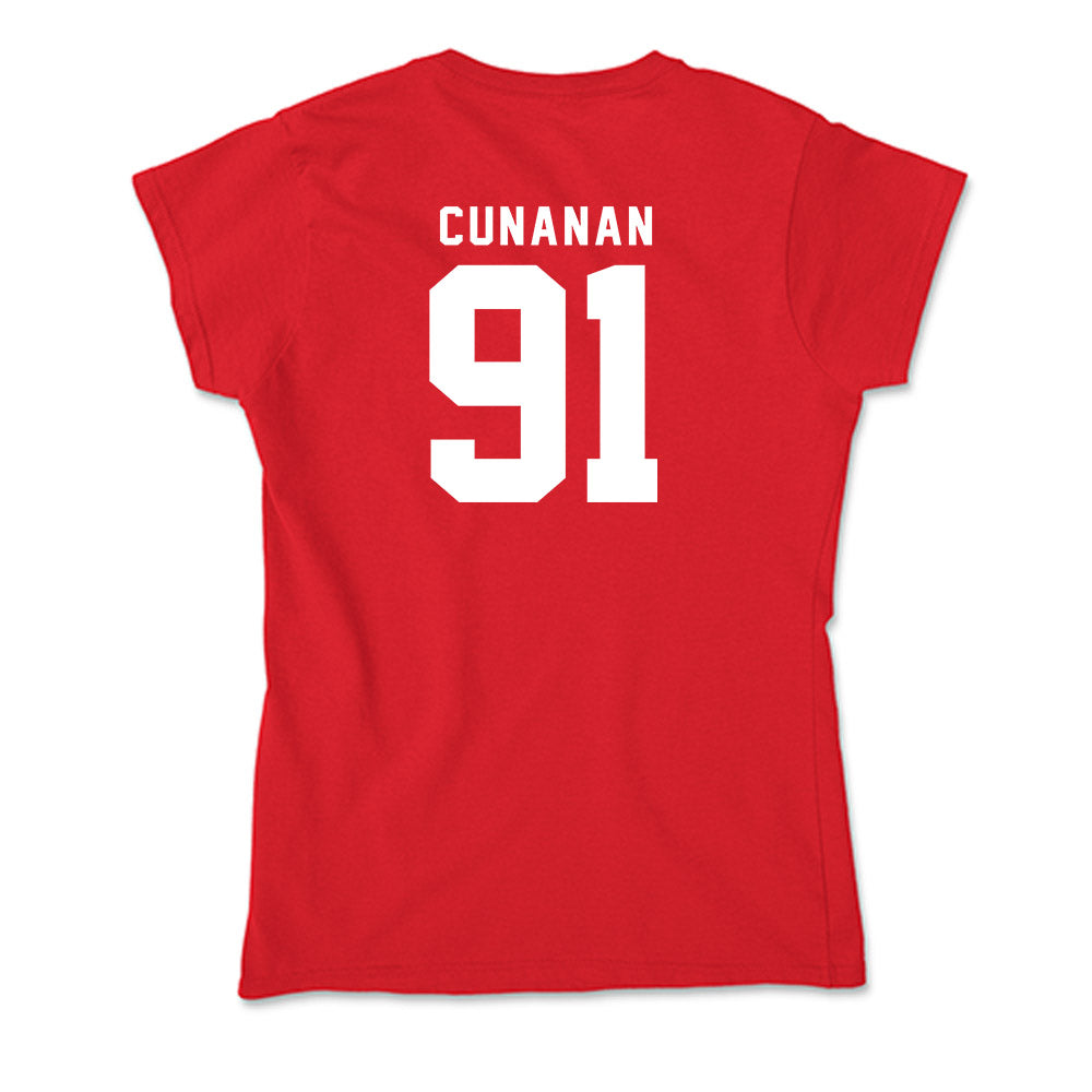 Nebraska - NCAA Football : Kyle Cunanan - Classic Shersey Soft Style Women’s T-Shirt-1