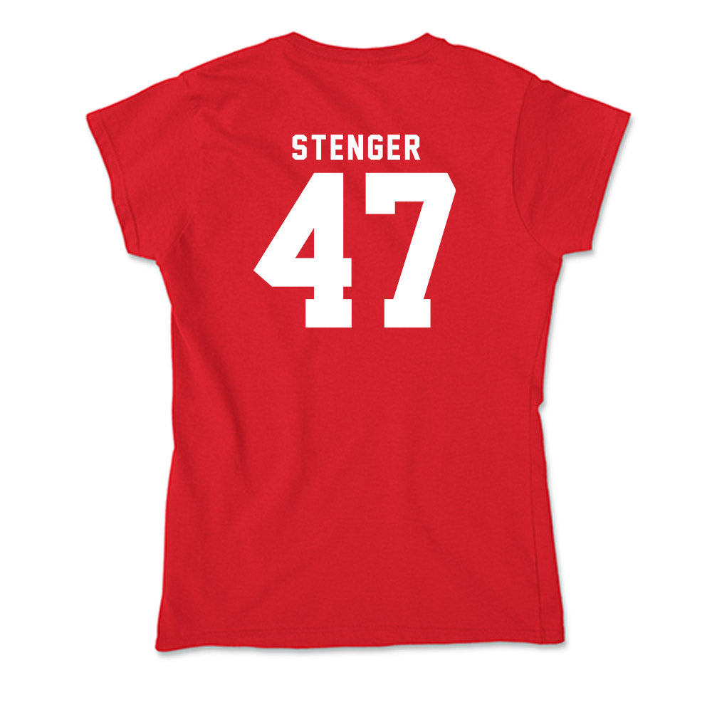 Nebraska - NCAA Football : Gage Stenger - Classic Shersey Soft Style Women’s T-Shirt-1