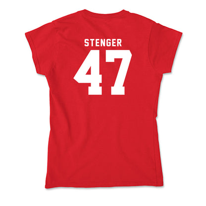 Nebraska - NCAA Football : Gage Stenger - Classic Shersey Soft Style Women’s T-Shirt-1
