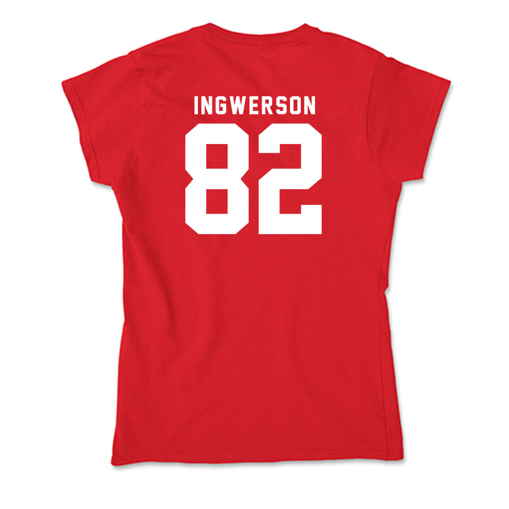 Nebraska - NCAA Football : Eric Ingwerson - Classic Shersey Soft Style Women’s T-Shirt-1