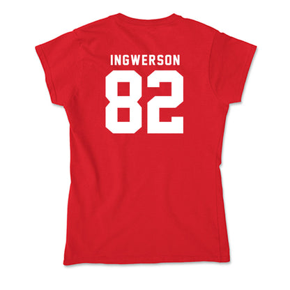 Nebraska - NCAA Football : Eric Ingwerson - Classic Shersey Soft Style Women’s T-Shirt-1