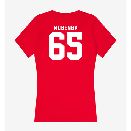 Nebraska - NCAA Football : Paul Mubenga - Women's V-Neck T-Shirt-1