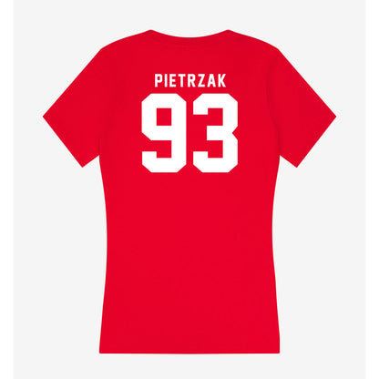 Nebraska - NCAA Football : Kade Pietrzak - Women's V-Neck T-Shirt-1