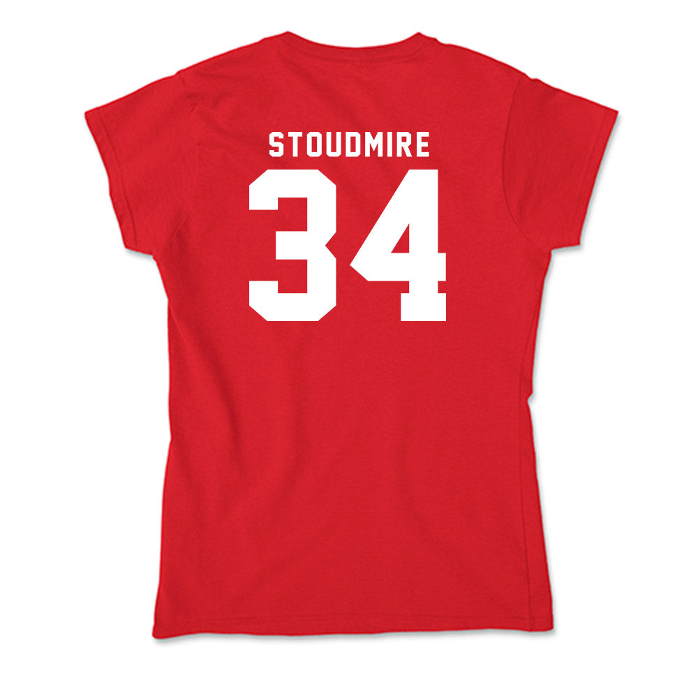 Nebraska - NCAA Football : Owen Stoudmire - Soft Style Women’s T-Shirt-1