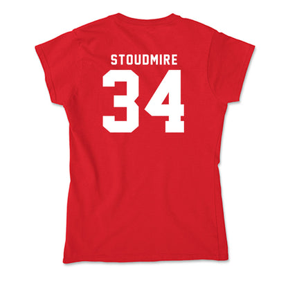 Nebraska - NCAA Football : Owen Stoudmire - Soft Style Women’s T-Shirt-1