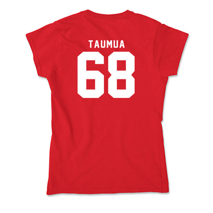 Nebraska - NCAA Football : Preston Taumua - Soft Style Women’s T-Shirt-1