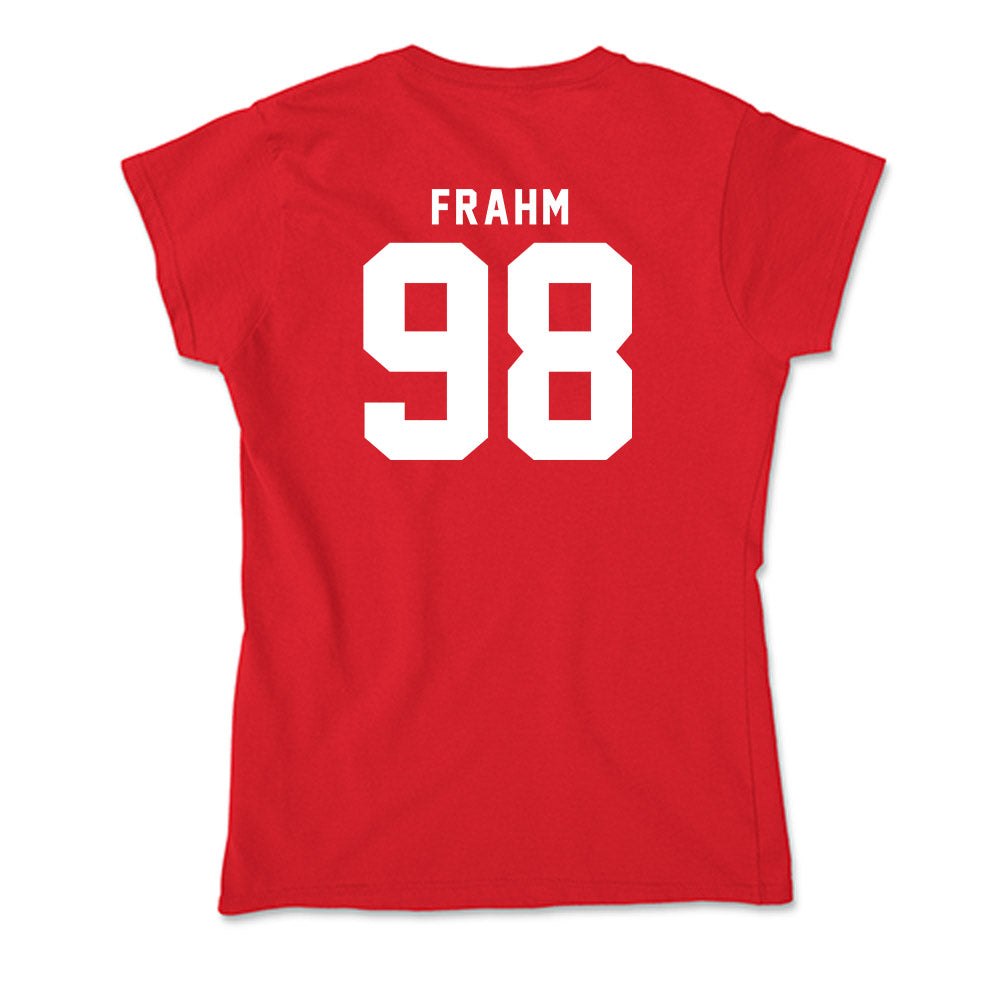Nebraska - NCAA Softball : Jordyn Frahm - Soft Style Women’s T-Shirt-1
