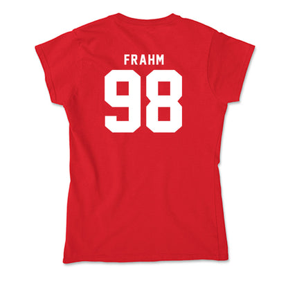 Nebraska - NCAA Softball : Jordyn Frahm - Soft Style Women’s T-Shirt-1