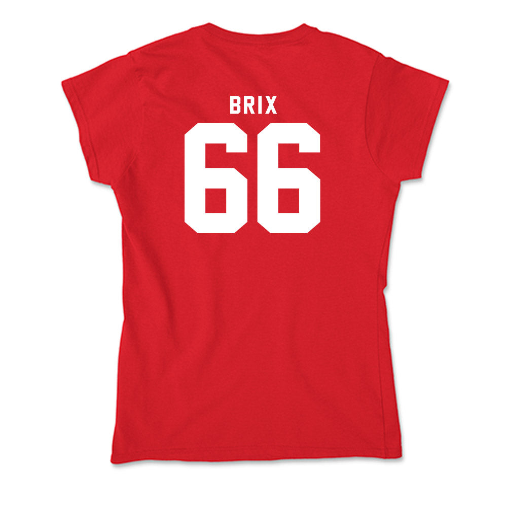 Nebraska - NCAA Football : Grant Brix - Soft Style Women’s T-Shirt-1