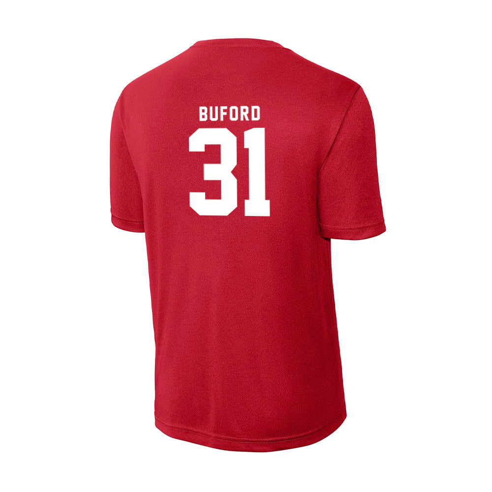 Nebraska - NCAA Football : Mario Buford - Activewear T-Shirt-1