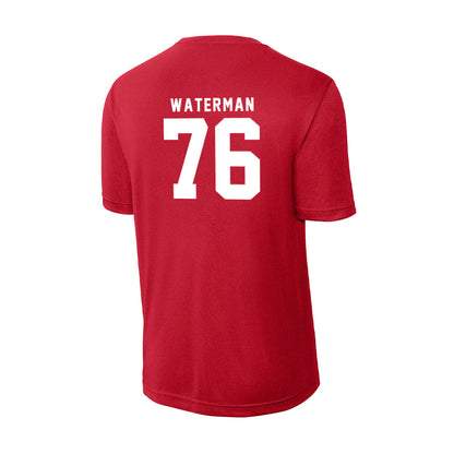 Nebraska - NCAA Football : Rex Waterman - Activewear T-Shirt-1