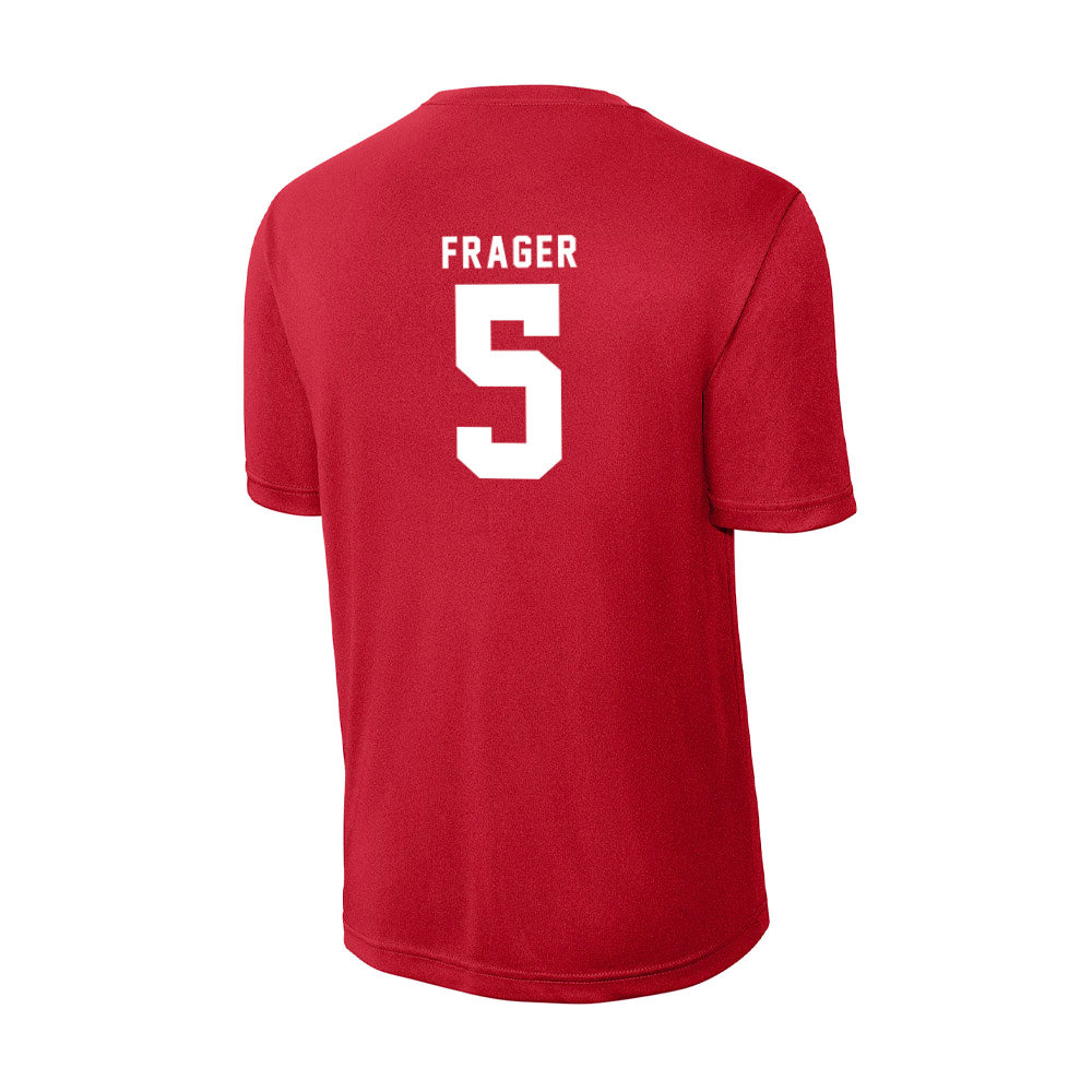 Nebraska - NCAA Men's Basketball : Braden Frager - Classic Shersey Activewear T-Shirt-1