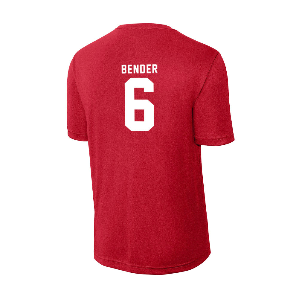 Nebraska - NCAA Baseball : Pryce Bender - Activewear T-Shirt-1