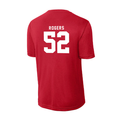 Nebraska - NCAA Football : Dylan Rogers - Activewear T-Shirt-1