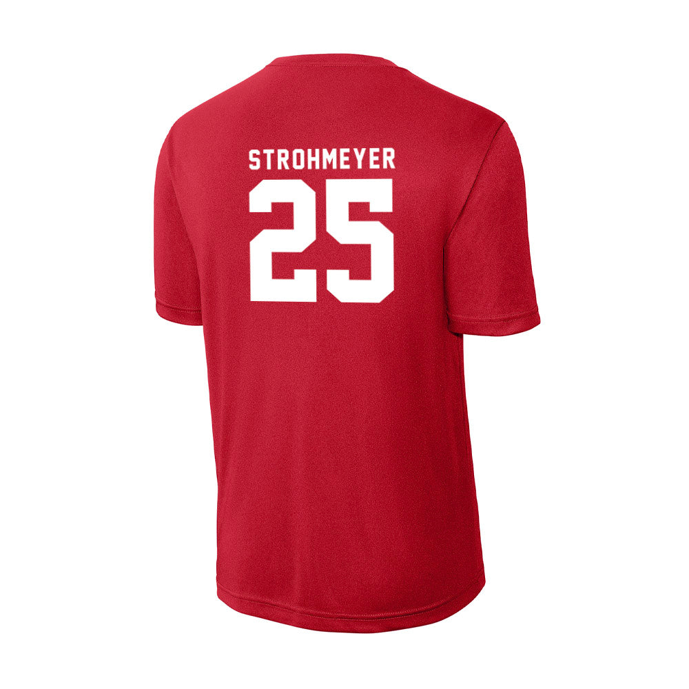 Nebraska - NCAA Baseball : Reed Strohmeyer - Activewear T-Shirt-1