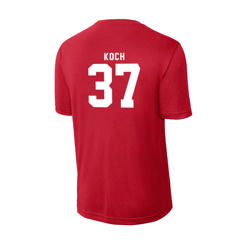 Nebraska - NCAA Football : Kamdyn Koch - Activewear T-Shirt-1