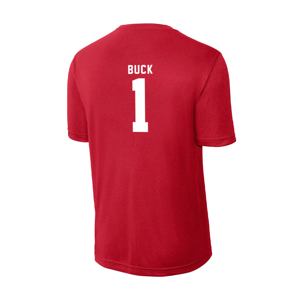 Nebraska - NCAA Baseball : Jett Buck - Activewear T-Shirt-1
