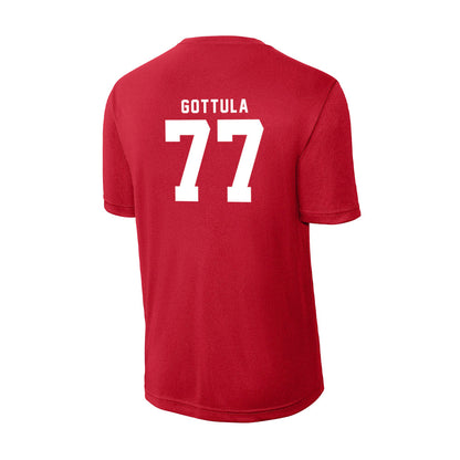 Nebraska - NCAA Football : Gunnar Gottula - Activewear T-Shirt-1